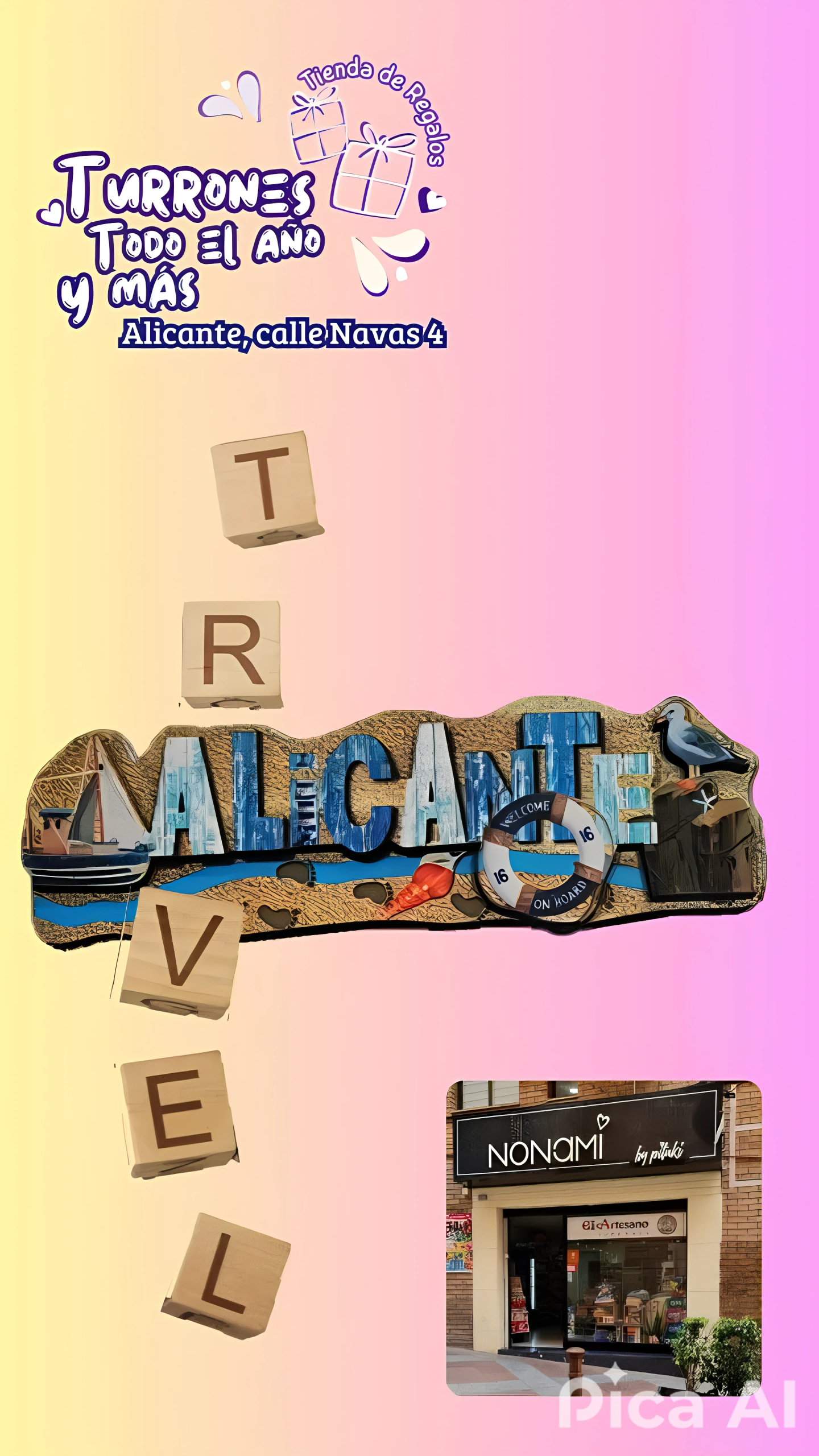 souvenir alicante detalle turismo